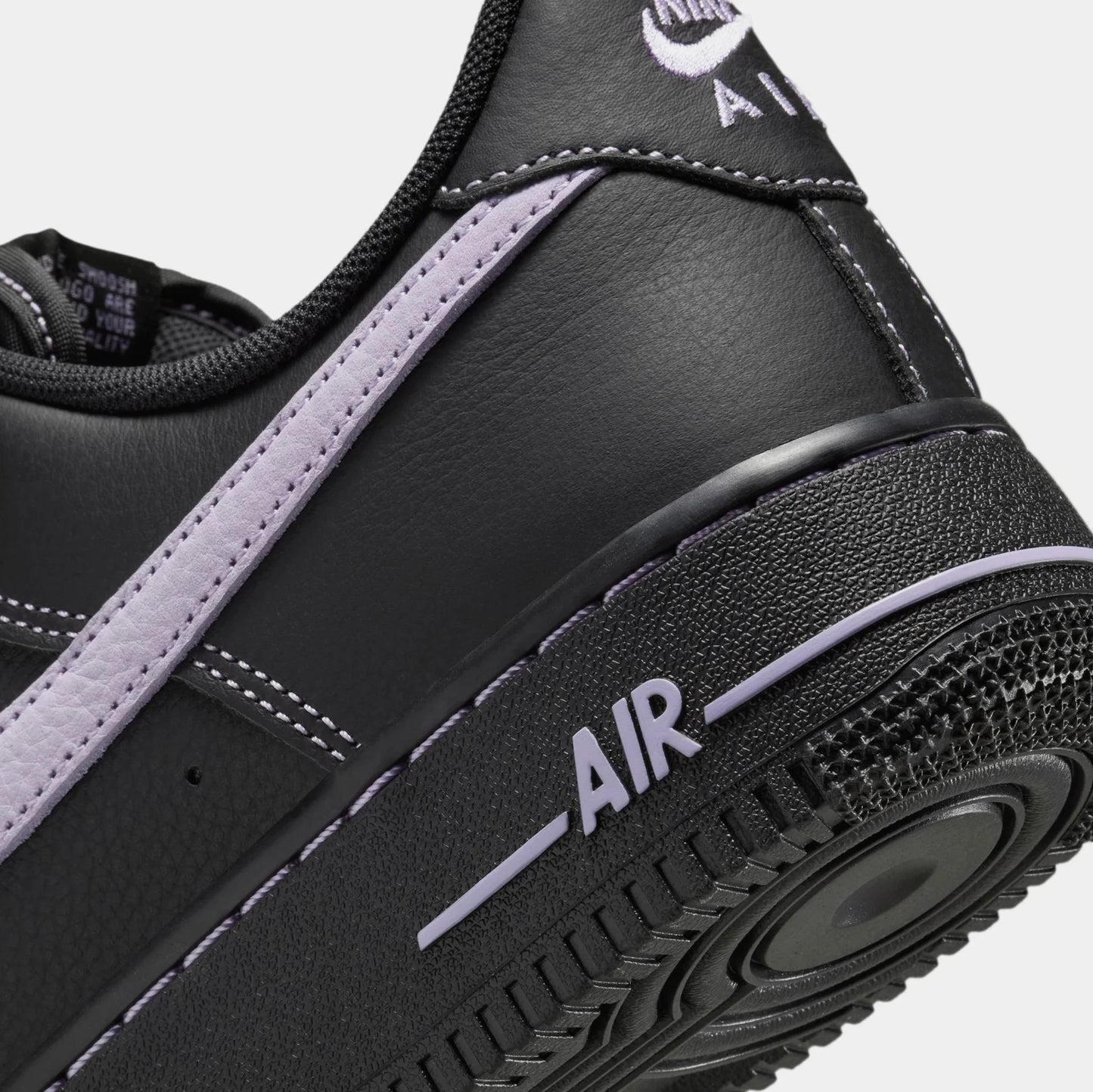 Men's Nike Air Force 1 "Hydrangeas" Purple/Black HQ2037-001 Fashion Athletic Sneaker