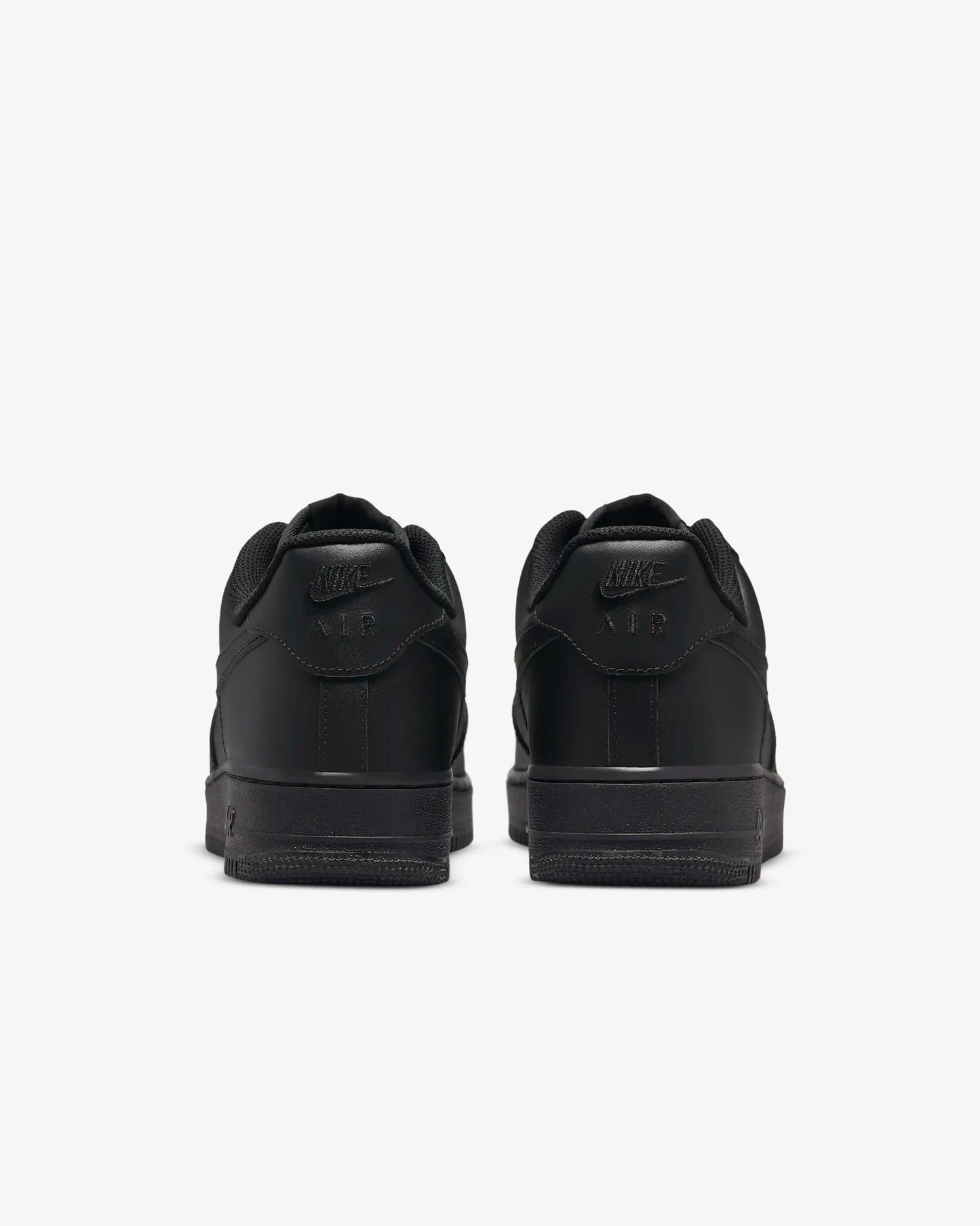 Men's Air Force 1 "Triple Black" Fashion Athletic Training Sneaker