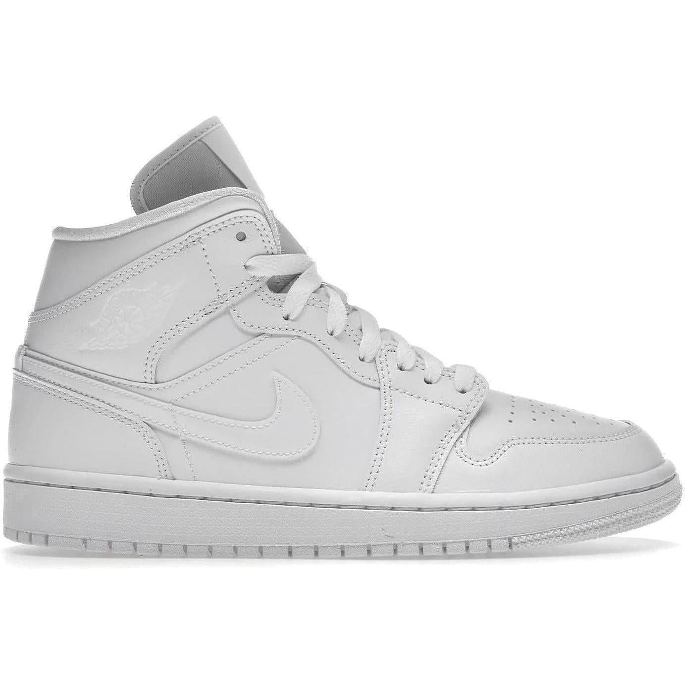 Air Jordan Mid Triple White (2022) (Women's)