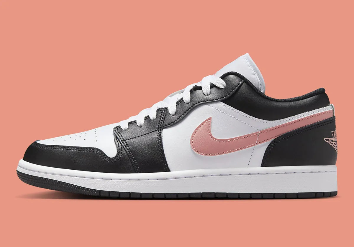 Men's Air Jordan 1 Low "Rust Pink" 553558-165 Fashion Athletic Sneaker