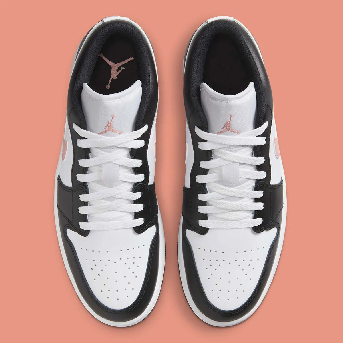 Men's Air Jordan 1 Low "Rust Pink" 553558-165 Fashion Athletic Sneaker