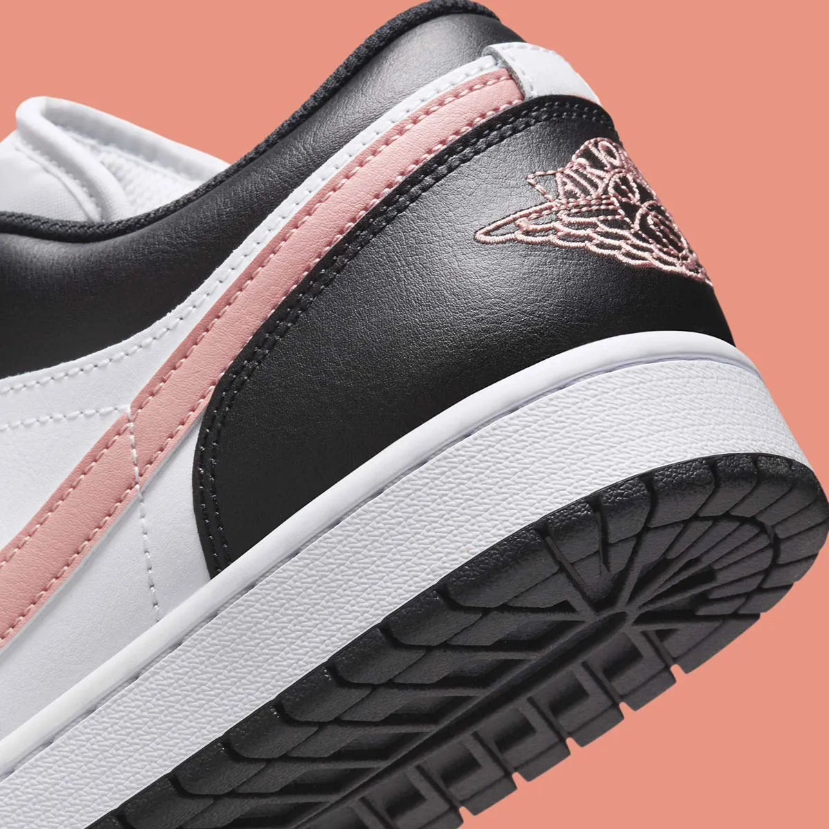 Men's Air Jordan 1 Low "Rust Pink" 553558-165 Fashion Athletic Sneaker
