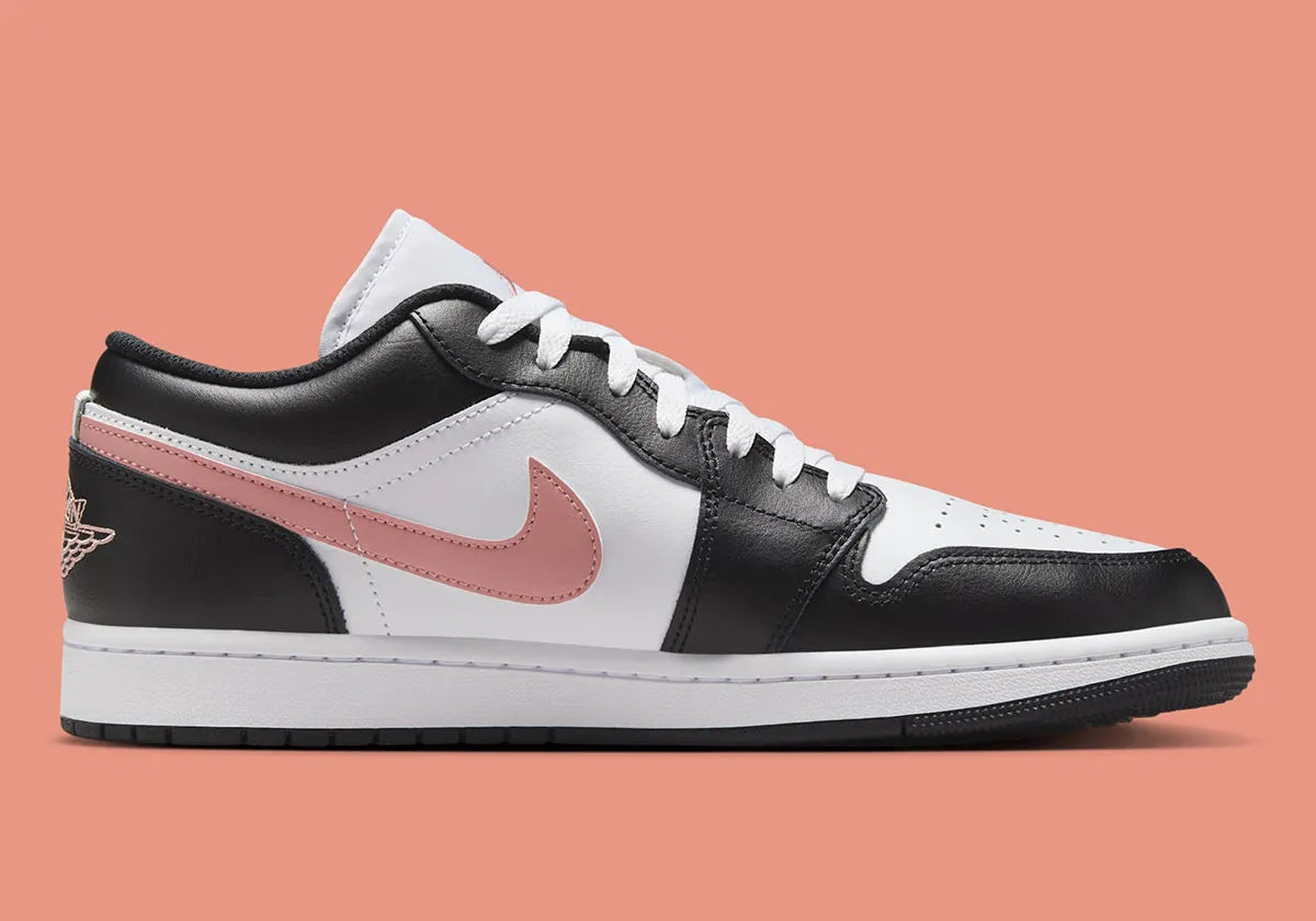 Men's Air Jordan 1 Low "Rust Pink" 553558-165 Fashion Athletic Sneaker