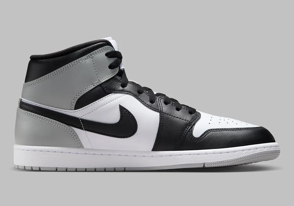 Men's Air Jordan 1 Mid "Baron" Black/Grey/White DQ8426-101 Fashion Athletic Sneaker