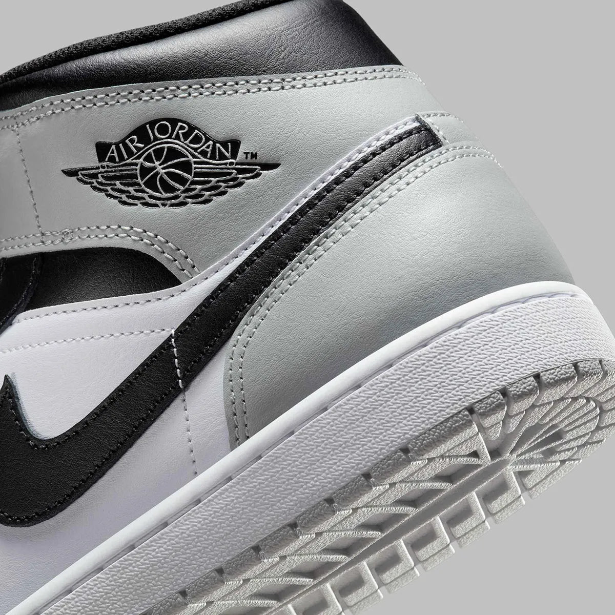 Men's Air Jordan 1 Mid "Baron" Black/Grey/White DQ8426-101 Fashion Athletic Sneaker