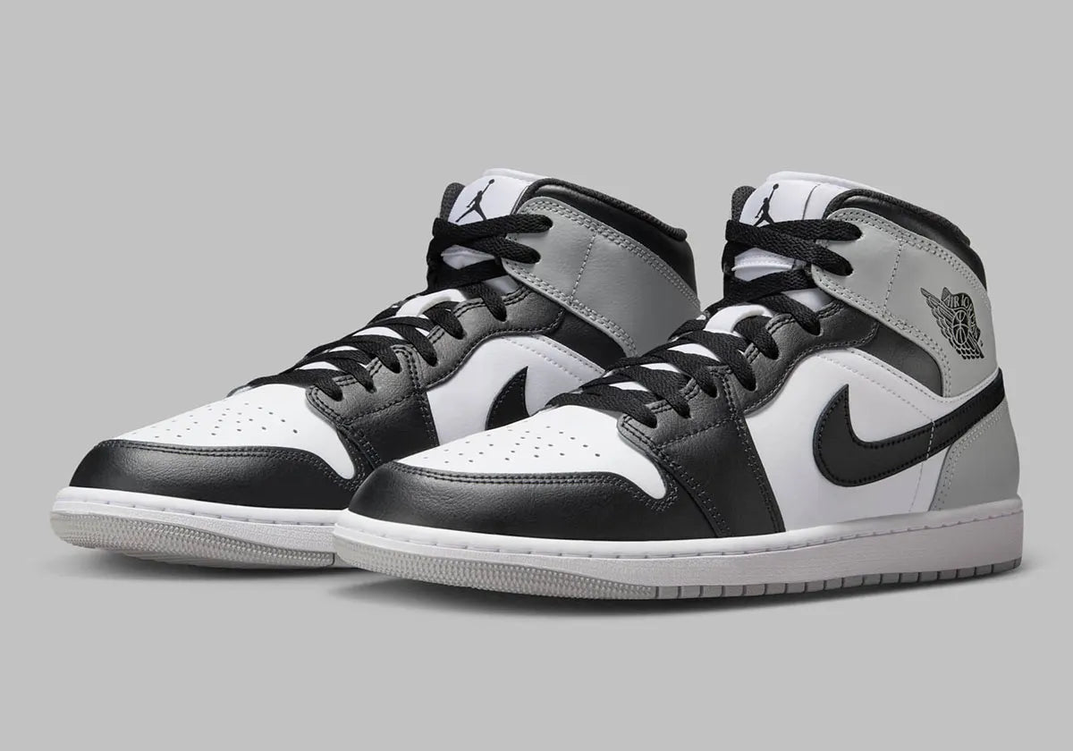 Men's Air Jordan 1 Mid "Baron" Black/Grey/White DQ8426-101 Fashion Athletic Sneaker
