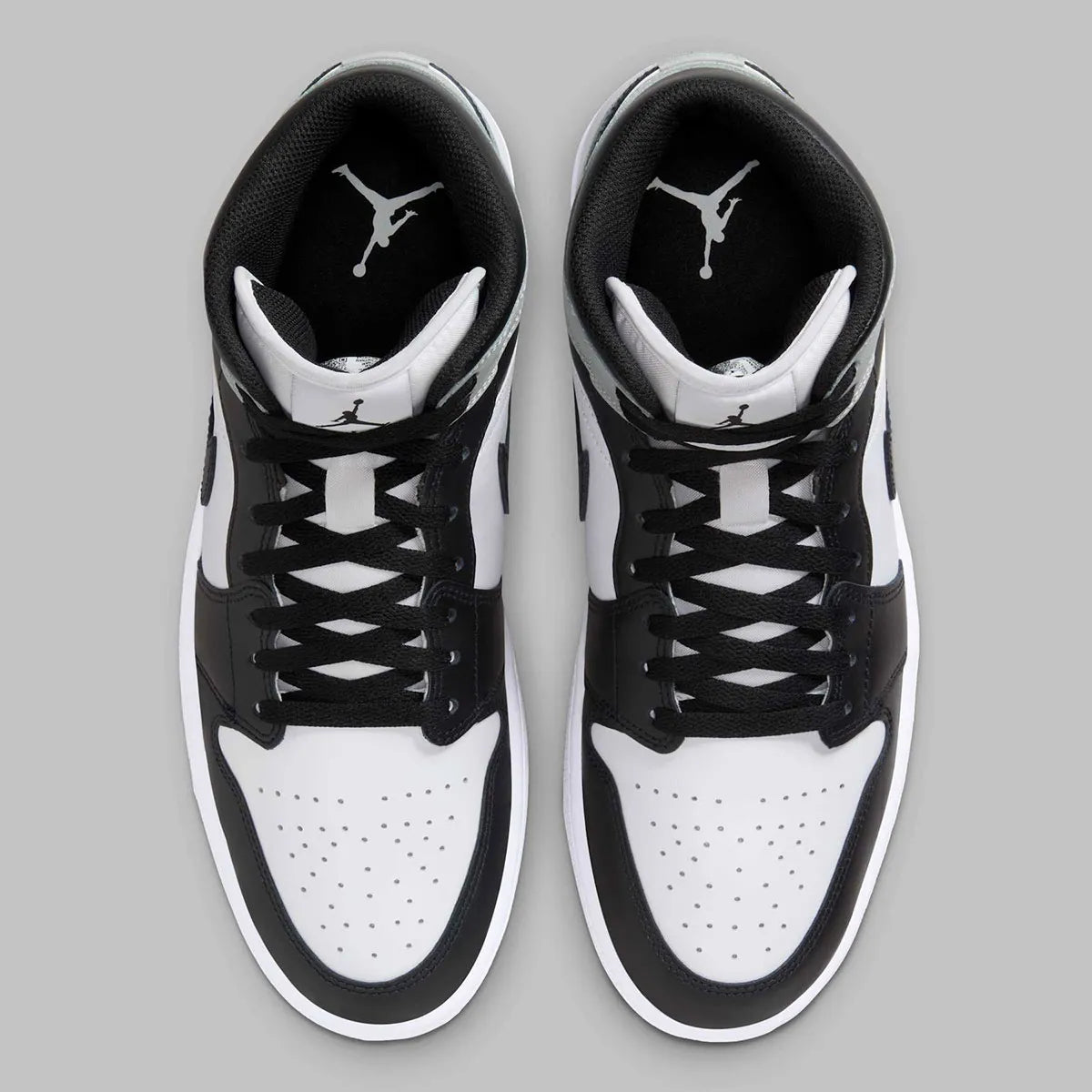 Men's Air Jordan 1 Mid "Baron" Black/Grey/White DQ8426-101 Fashion Athletic Sneaker