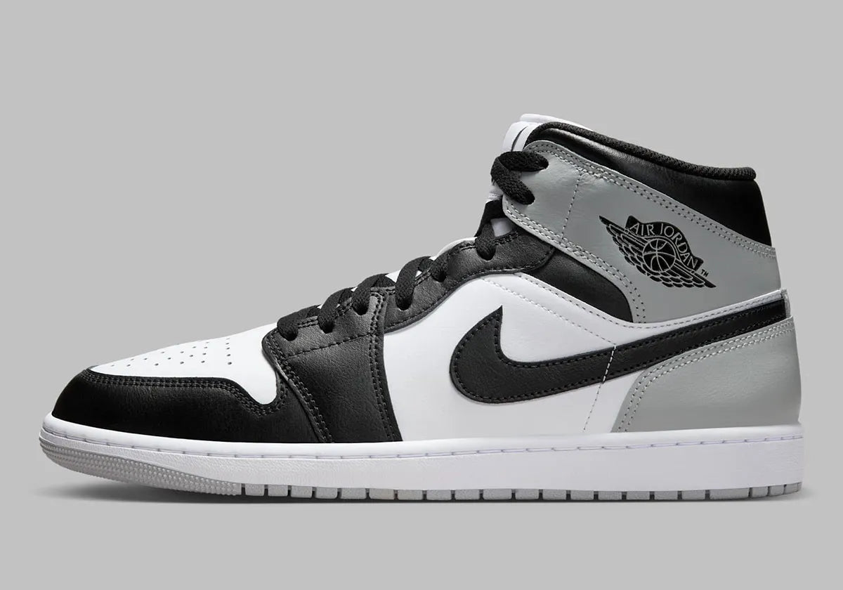Men's Air Jordan 1 Mid "Baron" Black/Grey/White DQ8426-101 Fashion Athletic Sneaker