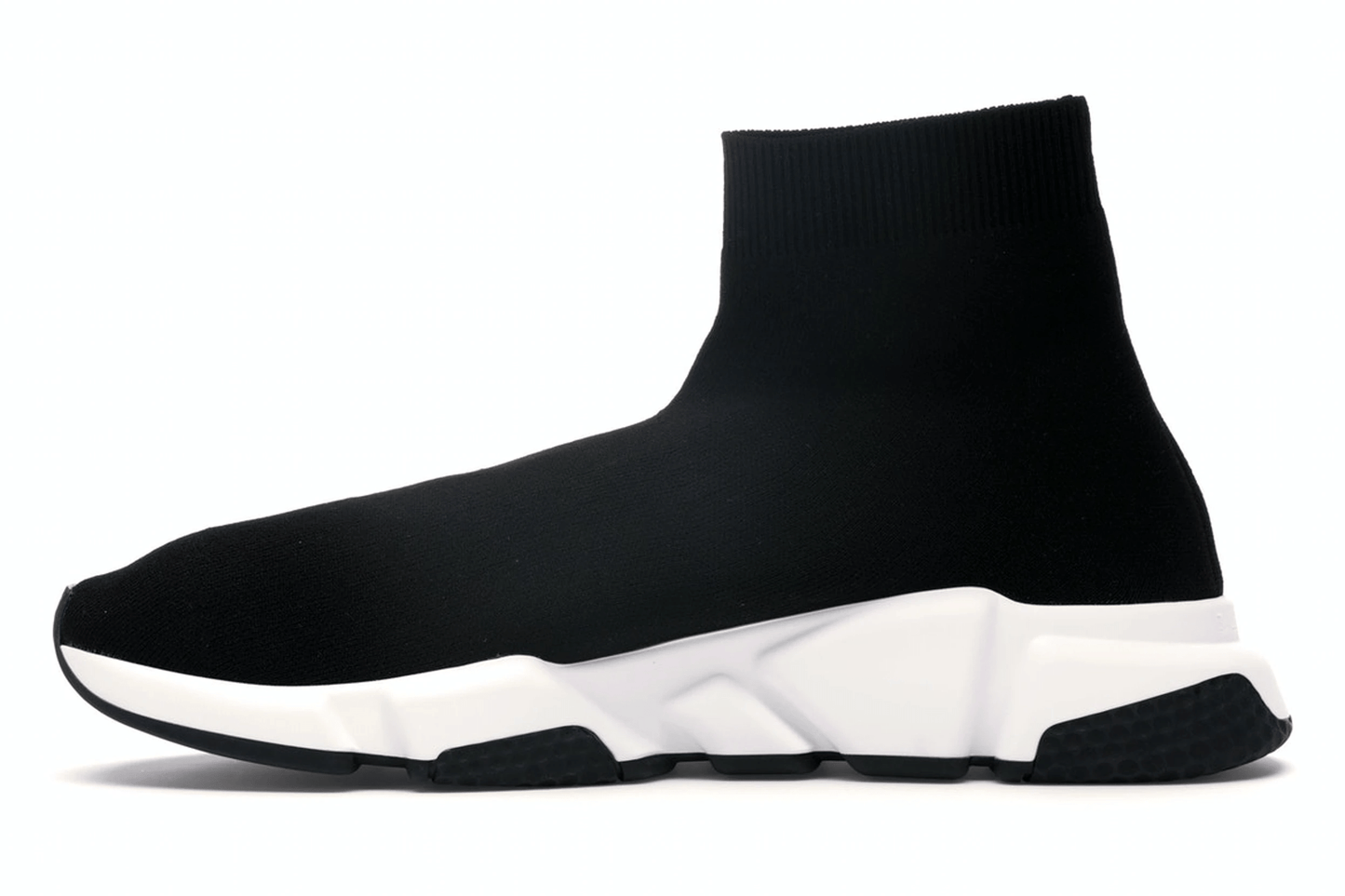 Balenciaga Speed Graffiti Trainers Black White Shoes (M)