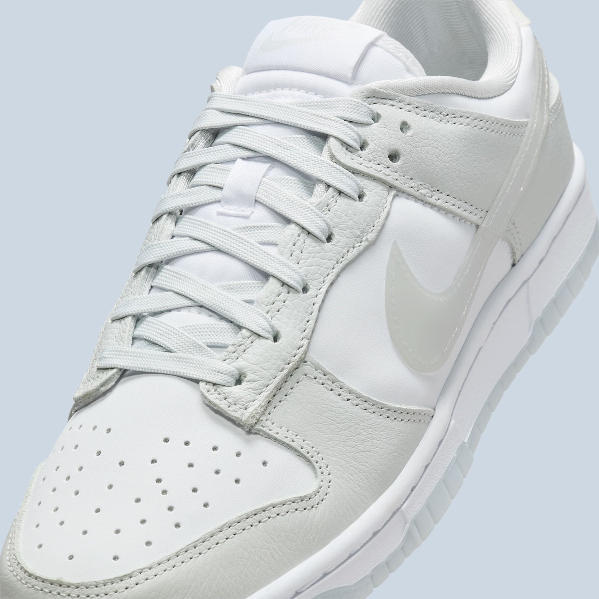 Women's Nike Dunk Low "Iridescent" HJ5787-001 White Fashion Athletic Sneaker