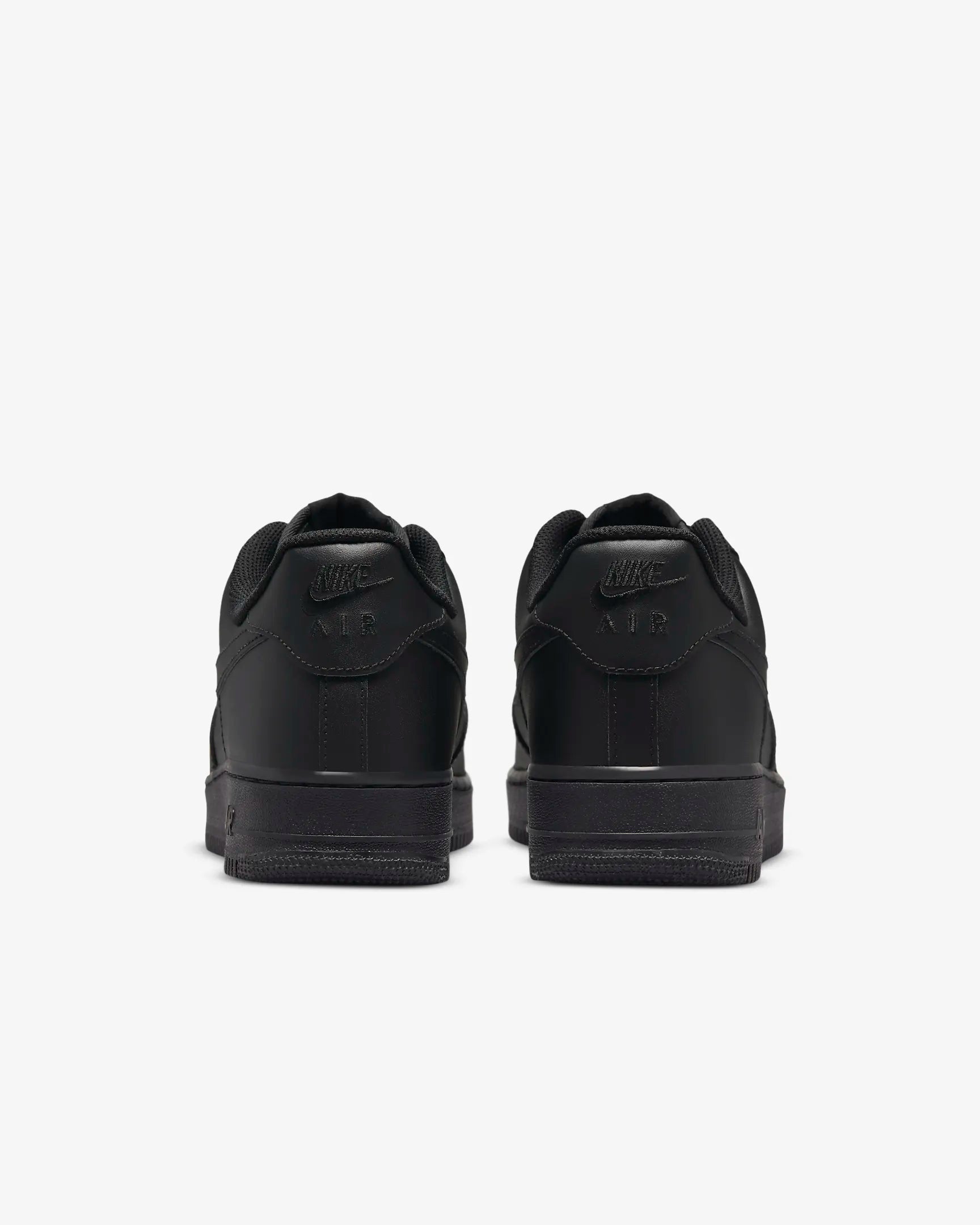 Men's Air Force 1 "Triple Black" Fashion Athletic Training Sneaker