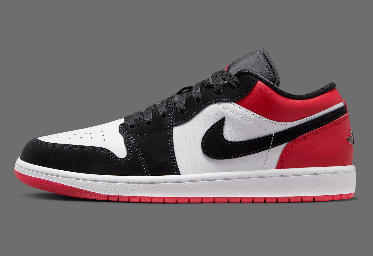 Men's Air Jordan 1 Low "Old Love" Red/Black/White IB8971-106 Fashion Athletic Sneaker