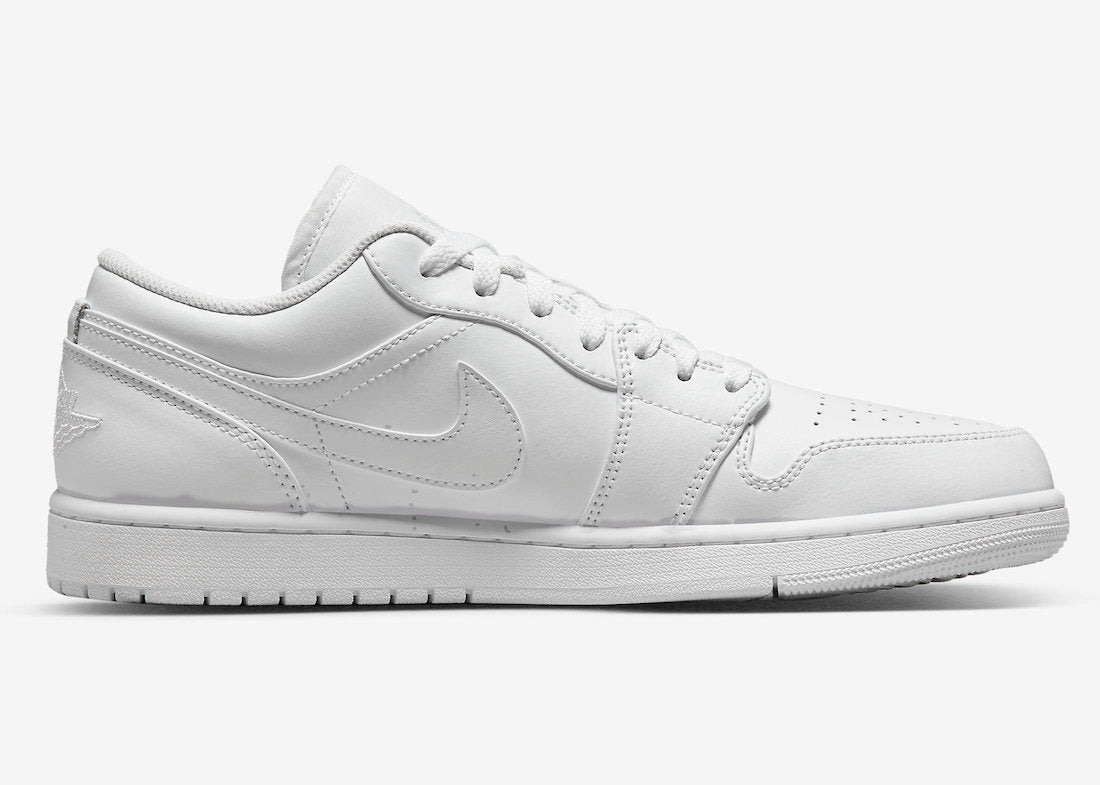 Men's Air Jordan 1 Low "Triple White" 553558-136