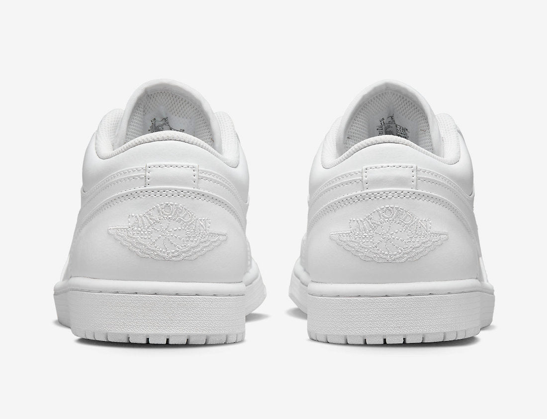 Men's Air Jordan 1 Low "Triple White" 553558-136