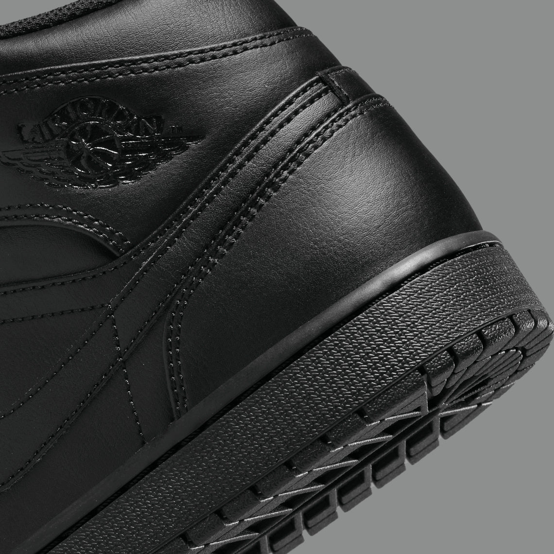 Men's Air Jordan 1 "Triple Black" 554724-093