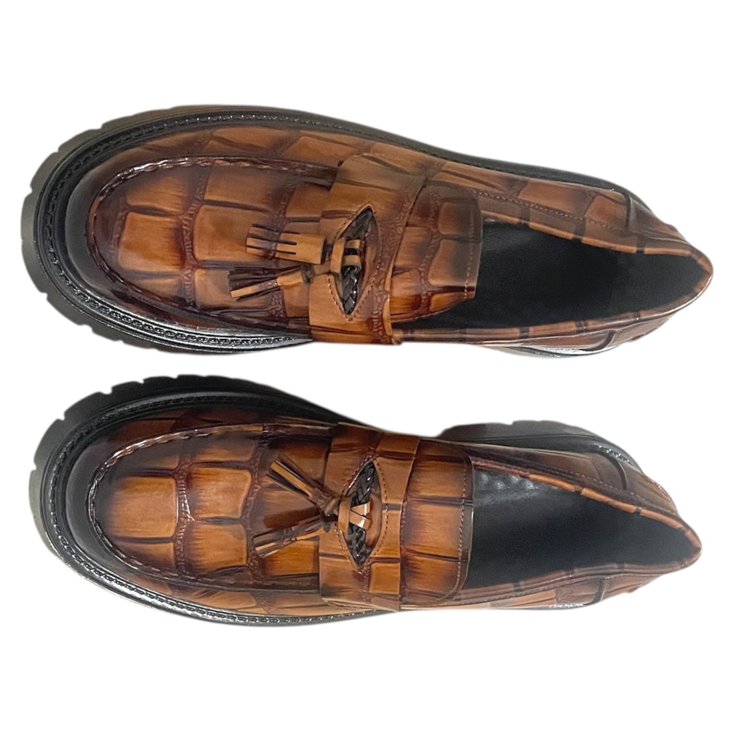 CLASSIC BROWN MOCASSIN SHOES-COMFORT & STYLE