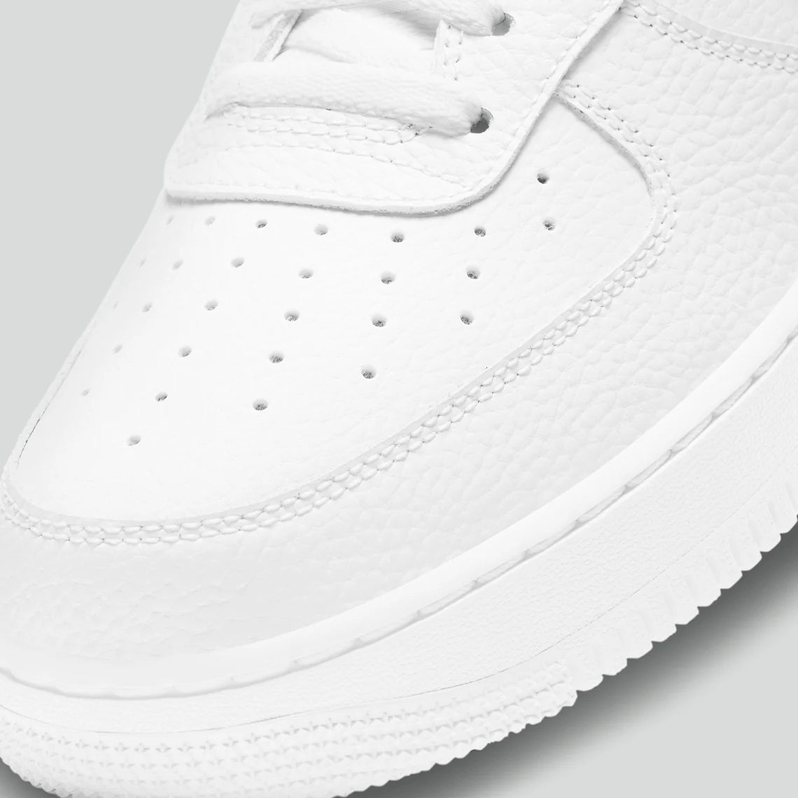 Men's Nike Air Force 1 "Tumbled Leather Black/White"  CT2302-100 Fashion Athletic Sneaker