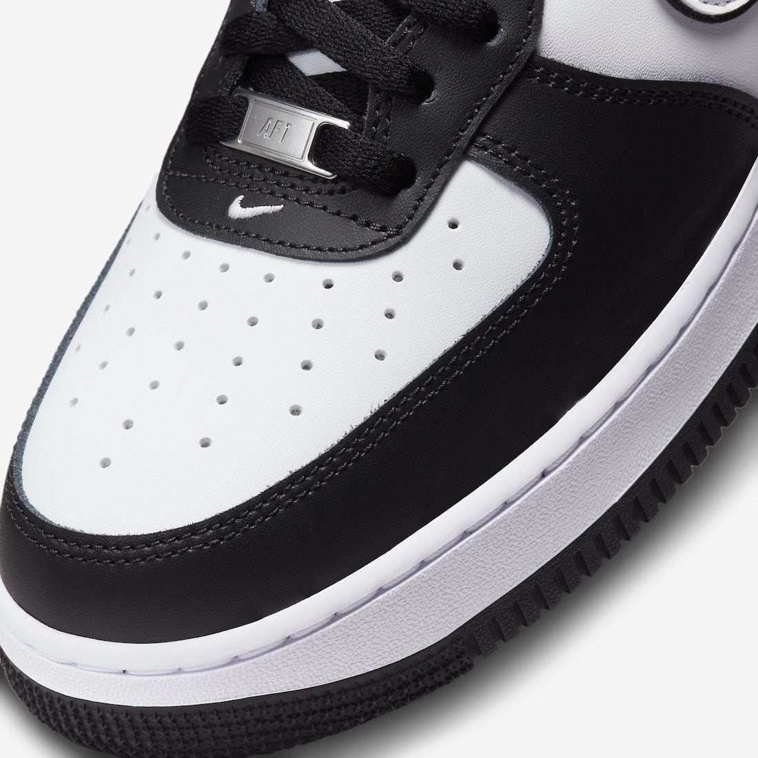 Men's Nike Air Force 1 "Panda" Black/White Fashion Athletic Sneaker