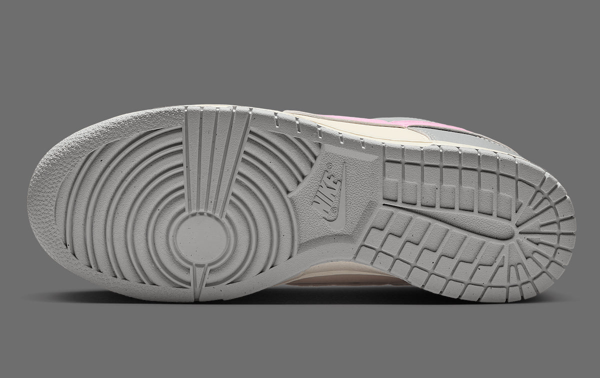 Women's Nike Dunk Low "Light Smoke Grey/ Pink Rise" DD1873-002 Fashion Athletic Sneaker