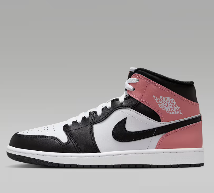 Men's/GS Air Jordan Mid "Rust Pink" DQ8426-100 Men Athletic Sneaker