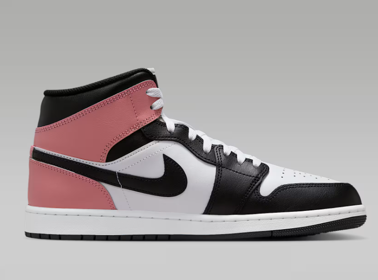Men's/GS Air Jordan Mid "Rust Pink" DQ8426-100 Men Athletic Sneaker