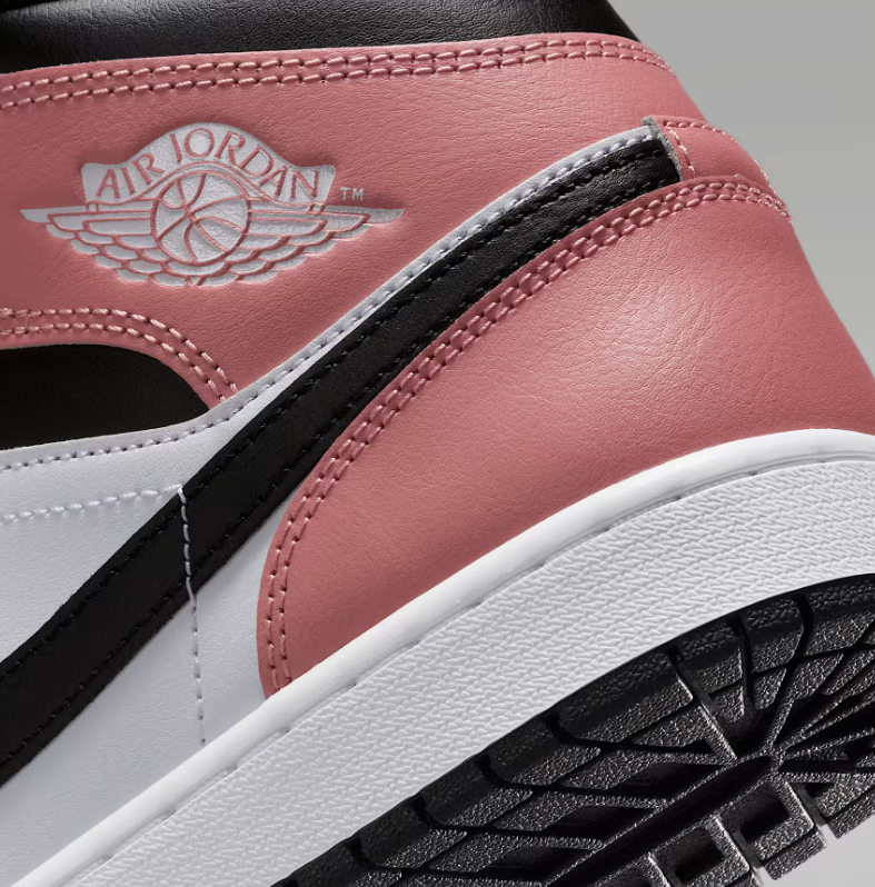Men's/GS Air Jordan Mid "Rust Pink" DQ8426-100 Men Athletic Sneaker