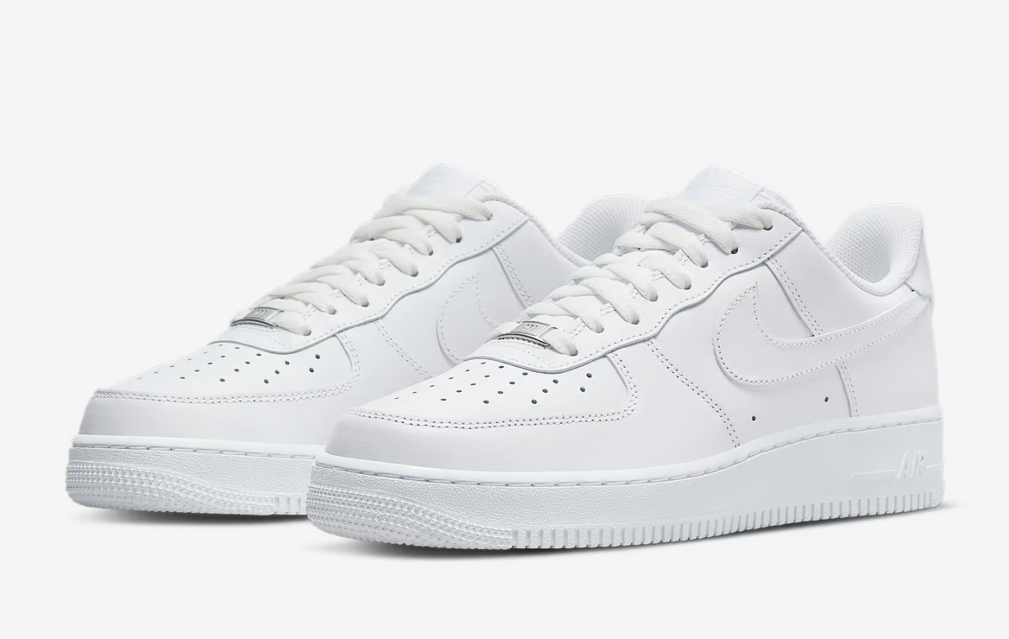 Men's Nike Air Force 1 "White/White" CW2288-111 Fashion Athletic Sneaker