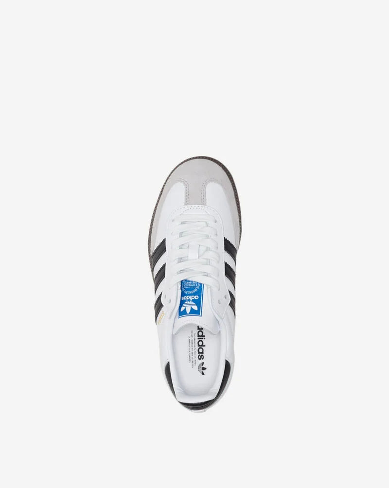 Men's Adidas Samba OG "White/Black" B75806 Fashion Athletic Sneaker