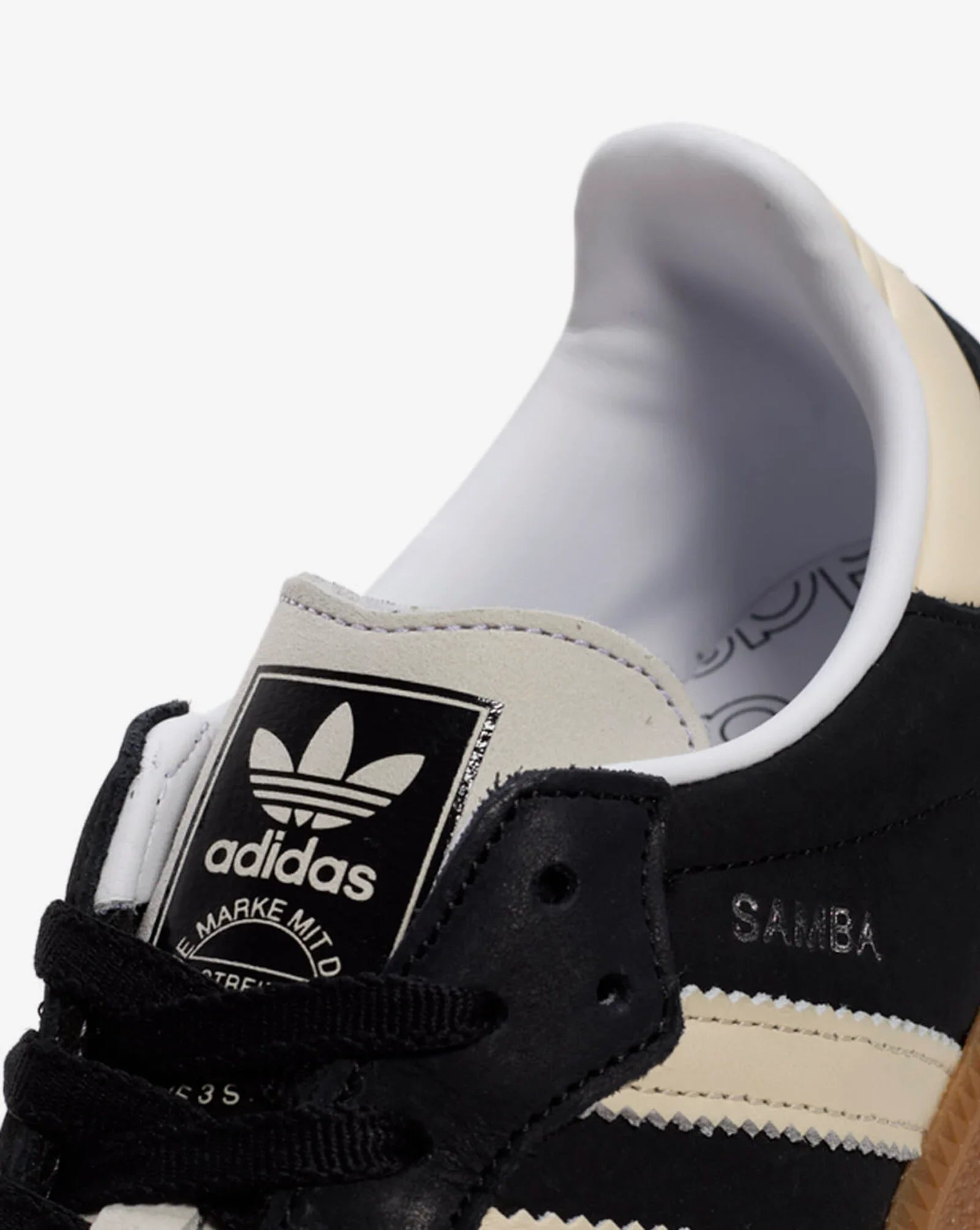Women's Adidas Samba OG "Black Wonder White" IE5836 Fashion Athletic Sneaker