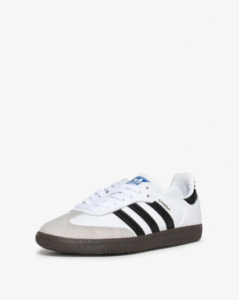 Women's Adidas Samba OG "White/ Black" IG9030 Fashion Athletic Sneaker