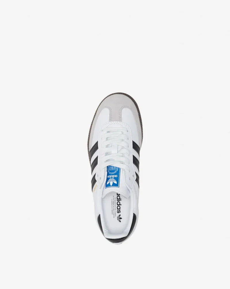 Women's Adidas Samba OG "White/ Black" IG9030 Fashion Athletic Sneaker