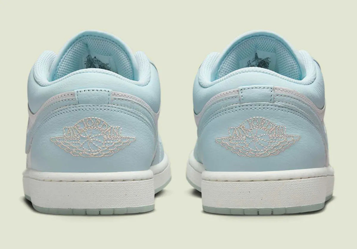 Men's Air Jordan 1 Low SE "Glacier Blue" HJ5999-400 Fashion Athletic Sneaker