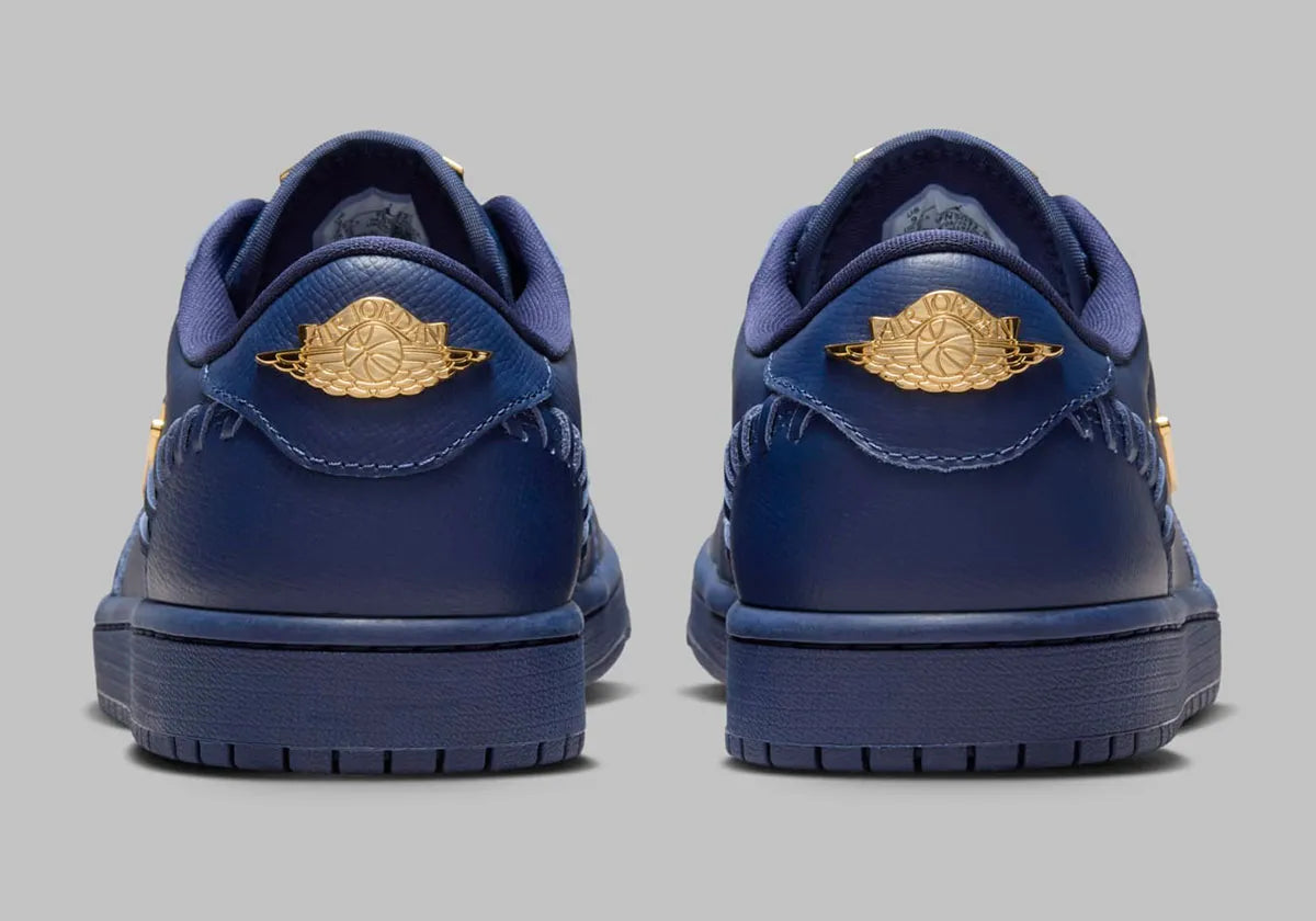 Women's Air Jordan 1 Low " Method of Make Navy" FN5032-400