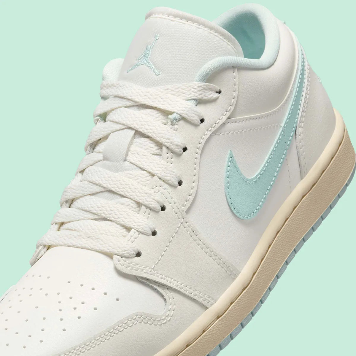 Women's Air Jordan 1 Low "Igloo/Sail" DC0774-134 Fashion Sneaker