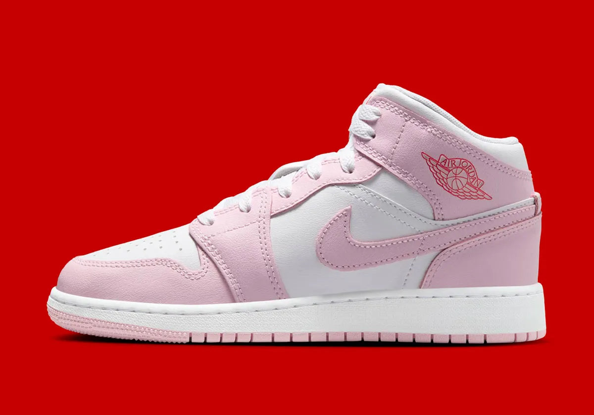Youth GS Air Jordan 1 Mid "Valentine's Day" DQ8426-608