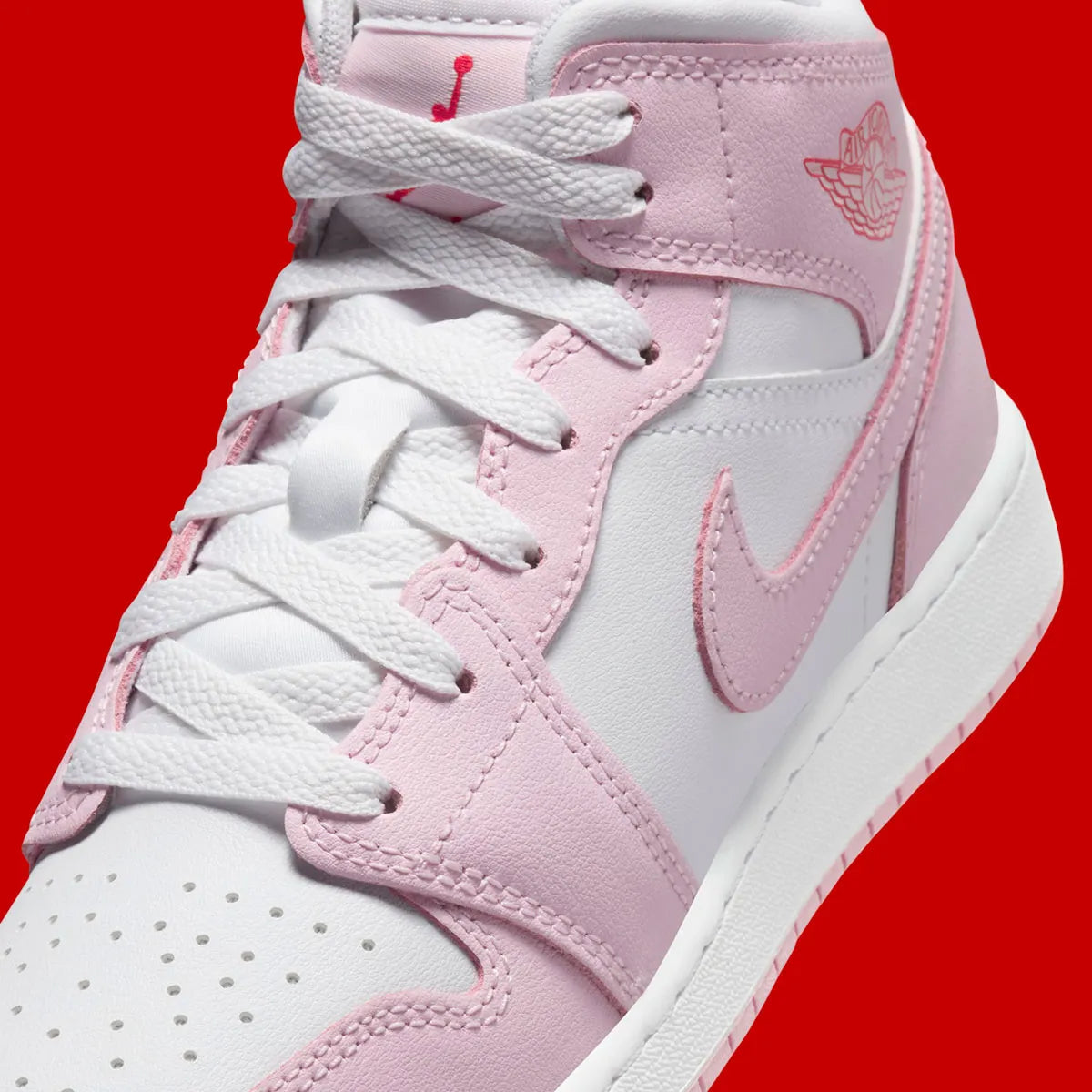 Youth GS Air Jordan 1 Mid "Valentine's Day" DQ8426-608