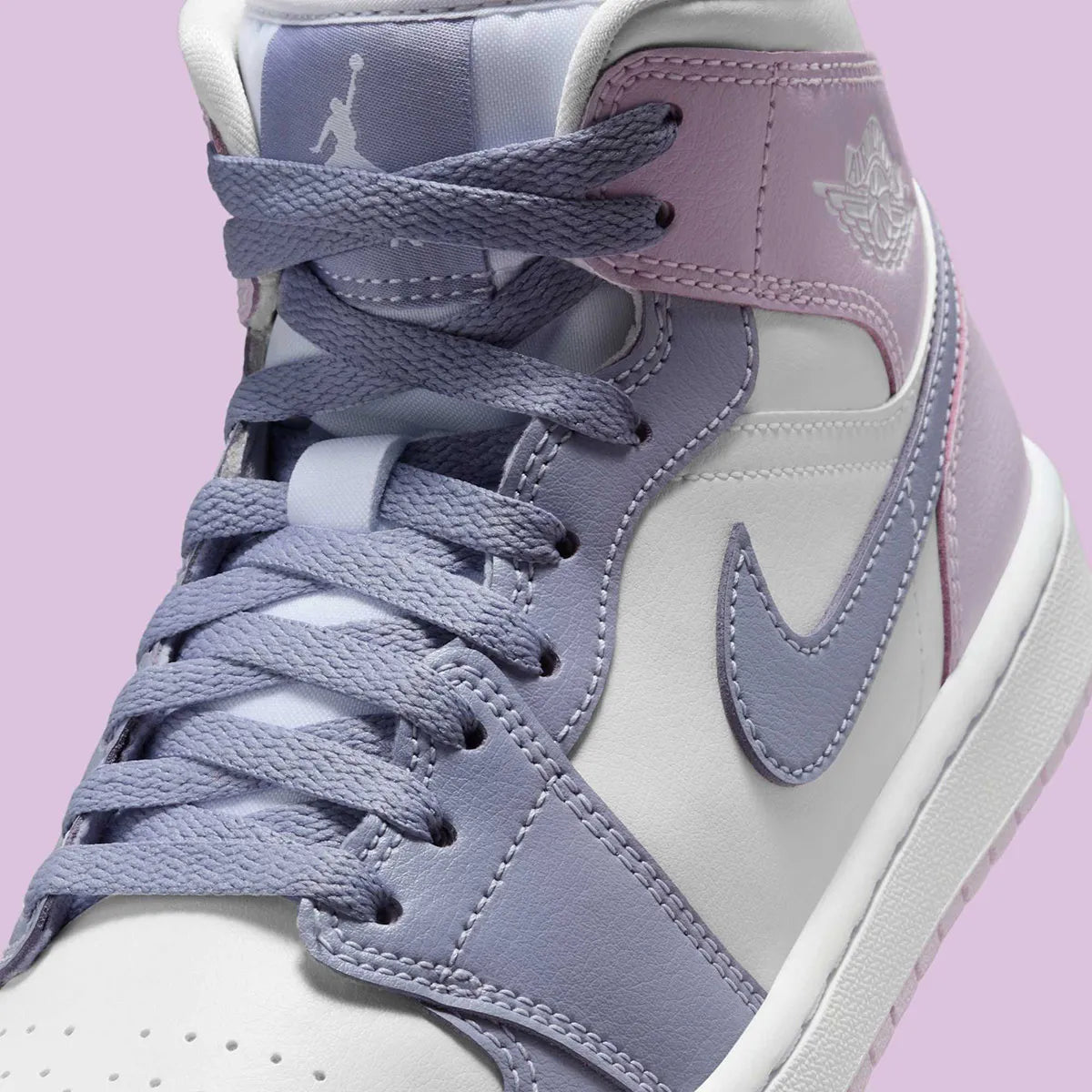 Women's Air Jordan 1 Mid "Indigo Haze" BQ6472-510