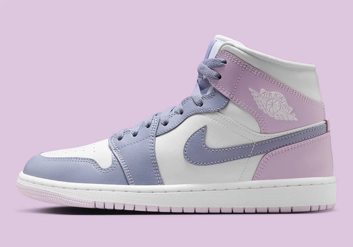 Women's Air Jordan 1 Mid "Indigo Haze" BQ6472-510