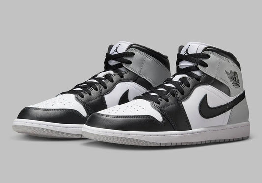 Men's Air Jordan 1 Mid "Baron" Black/Grey/White DQ8426-101 Fashion Athletic Sneaker