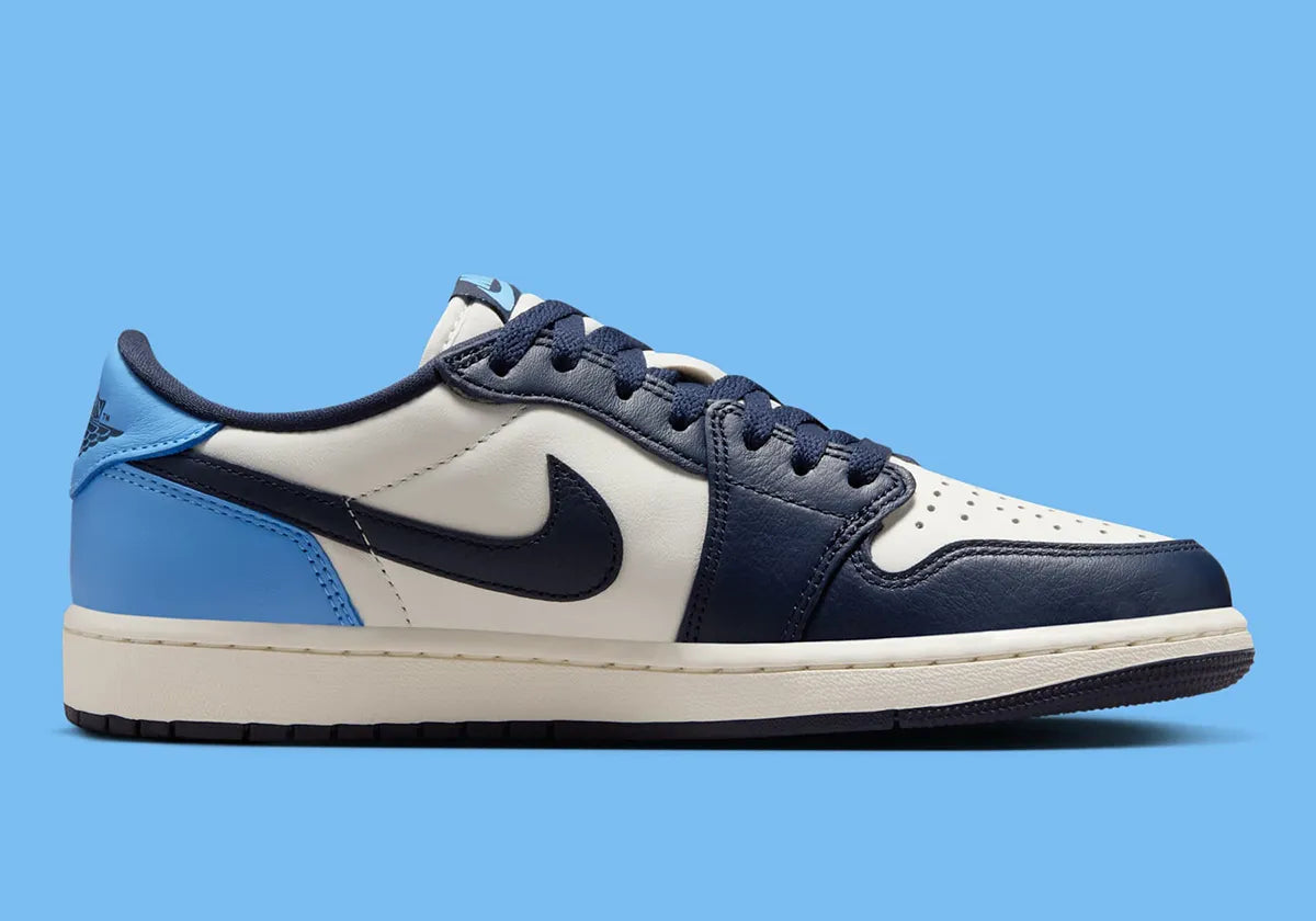 Air Jordan 1 Low GS "Obsidian" Athletic Fashion Sneaker