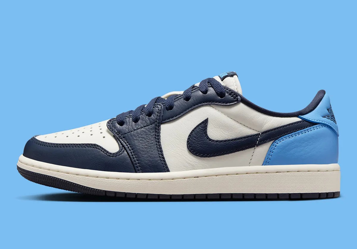 Air Jordan 1 Low GS "Obsidian" Athletic Fashion Sneaker