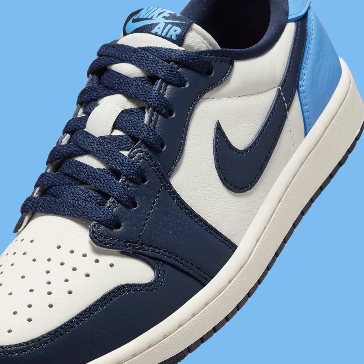 Air Jordan 1 Low GS "Obsidian" Athletic Fashion Sneaker