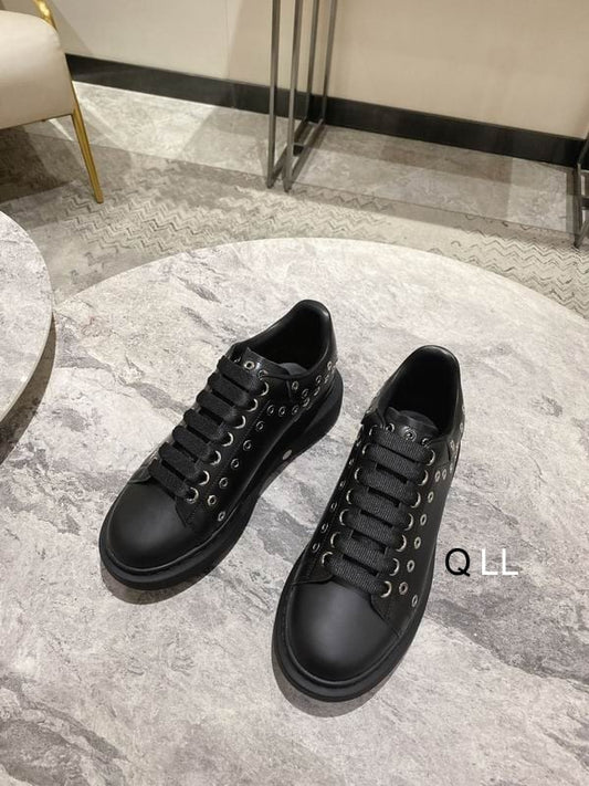 Alexander McQueen Oversized Sneaker in Black/silver EU35 – EU45
