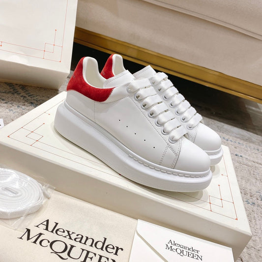 Alexander McQueen Oversized Sneaker in White/lust Red EU35 – EU45