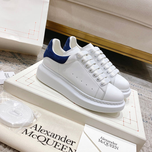 Alexander McQueen Oversized Sneaker in White/paris Blue EU35 – EU45