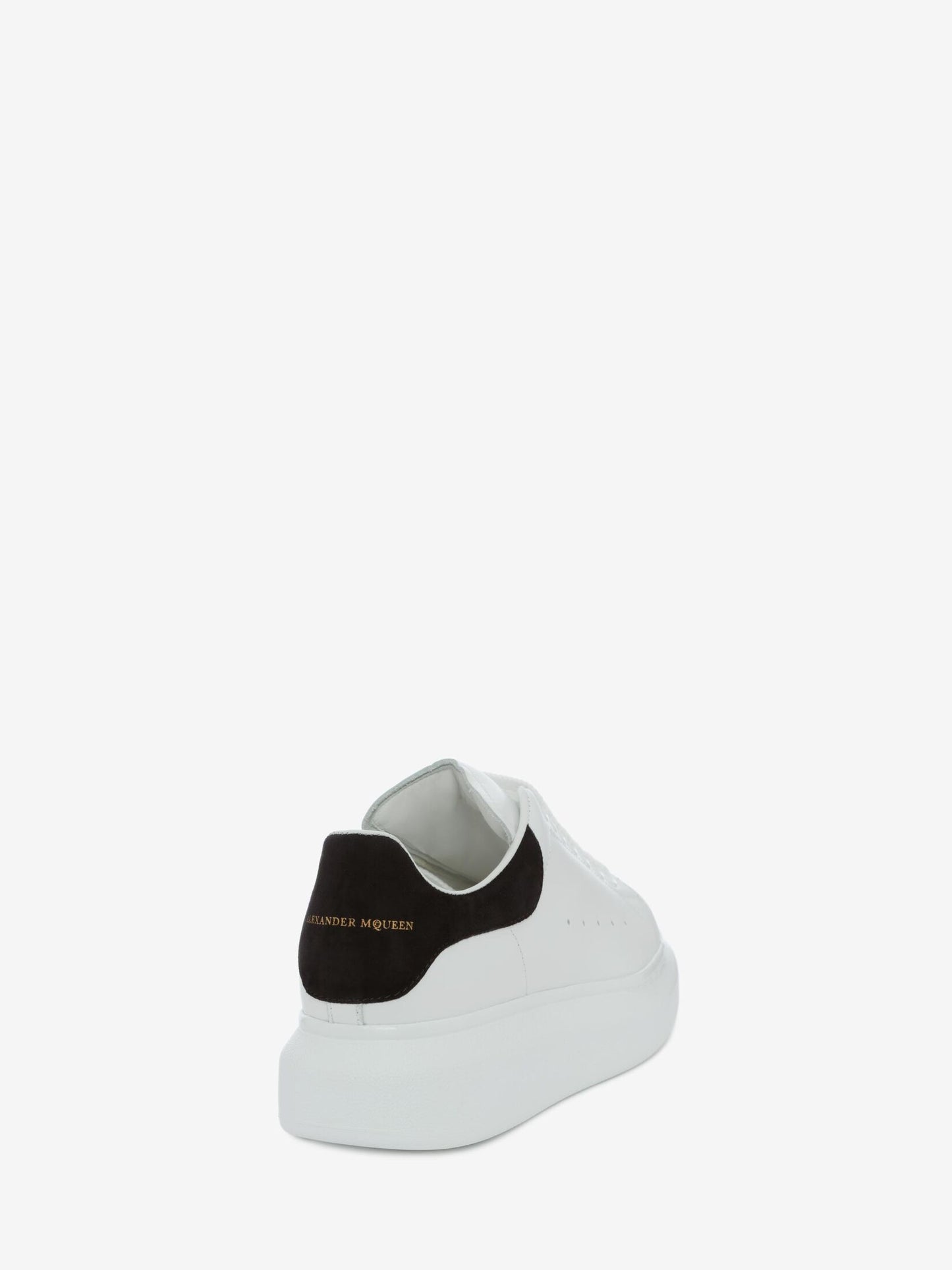 Alexander McQueen Women’s Oversized Sneaker in White/black