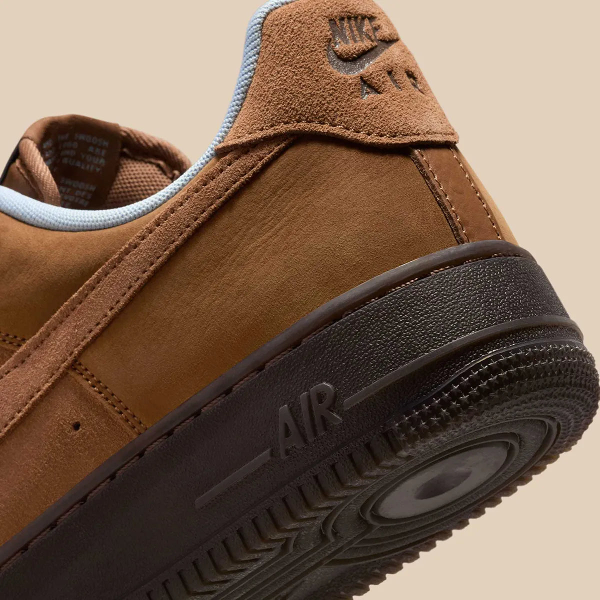 Men's Nike Air Force 1 "Light British Tan"  IB4617-222 Fashion Athletic Sneaker