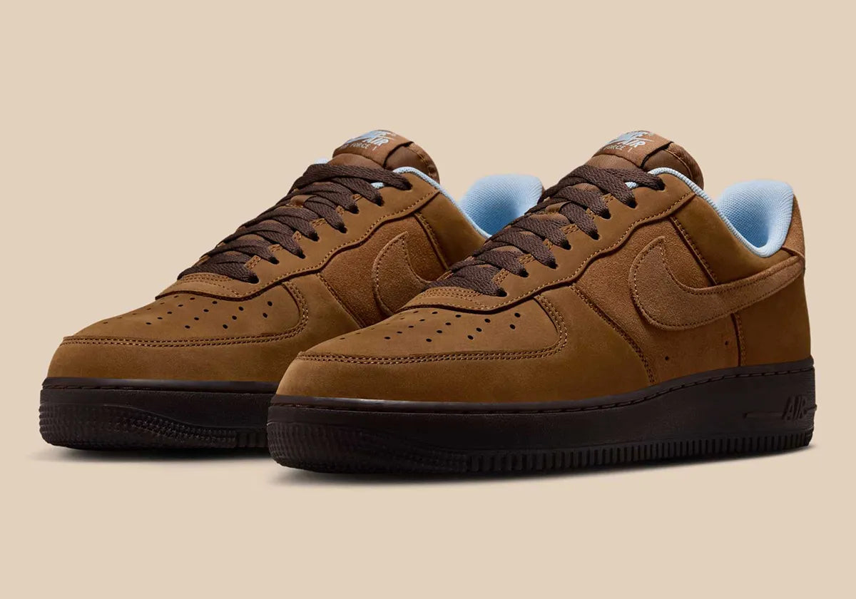 Men's Nike Air Force 1 "Light British Tan"  IB4617-222 Fashion Athletic Sneaker