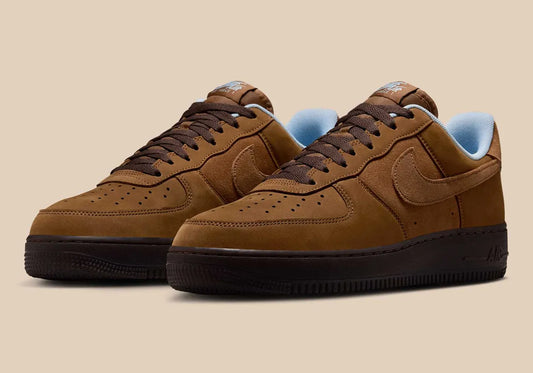 Men's Nike Air Force 1 "Light British Tan"  IB4617-222 Fashion Athletic Sneaker