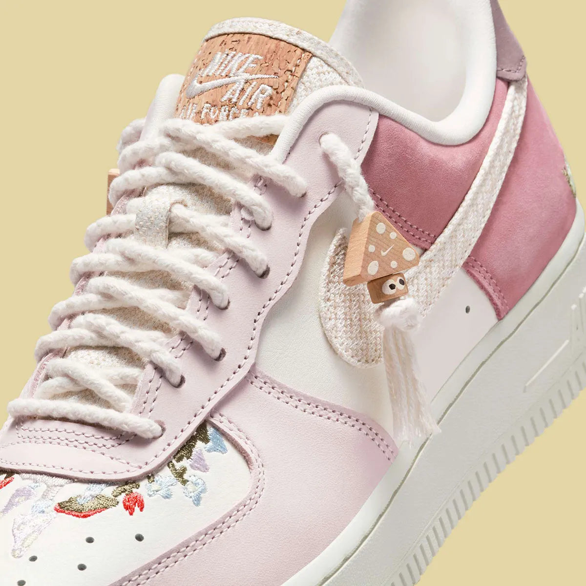 Women's Nike Air Force 1 "Mushroom" IB8874-111 Women Fashion Athletic Sneaker